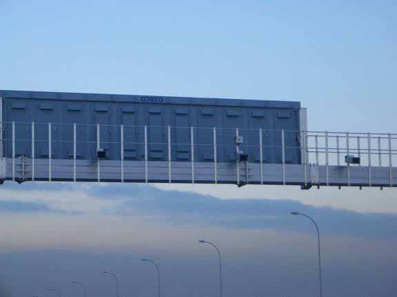 Radar falso. Camara contadora de coches o de vigilancia