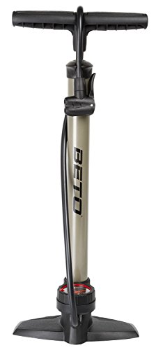 Beto High Pressure S - Bomba de aire de pie, color plateado...