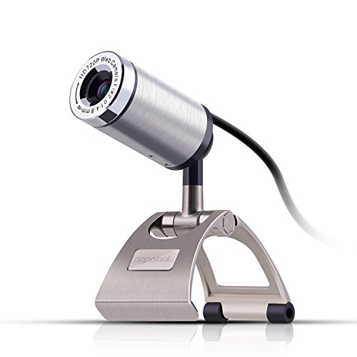 Papalook PA150 Webcam de Alta Definición 720P con Microfono y Conector USB...