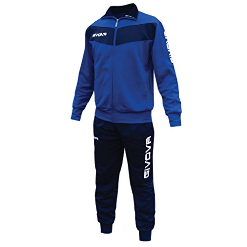 Givova Visa Chándal Para Hombre, Azzurro/Blu, 2XL