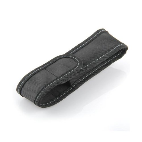 Funda de Linterna con Tapa y Clip para Cintura Cinturón de Nylon...