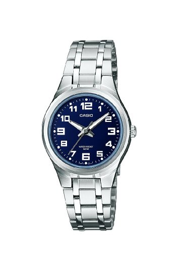CASIO Collection LTP-1310D-2BVEF - Reloj analógico de cuarzo con correa de acero...