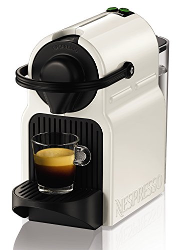 Krups Inissia XN1001 - Cafetera Nespresso, color blanco, 16 capsulas, 1260 W,...