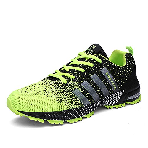 Sollomensi Zapatos para Correr en Montaña y Asfalto Aire Libre y Deportes...