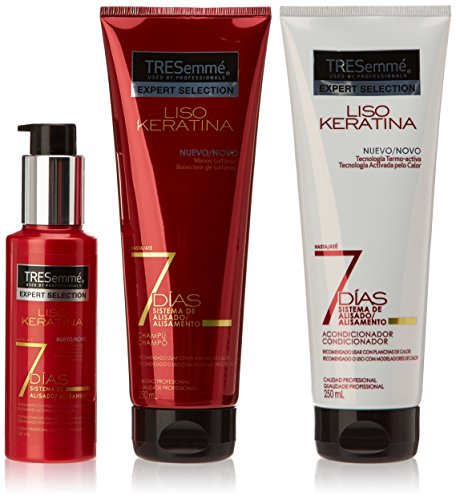Tresemmé - Kit de Alisado Liso Keratina - Tratamiento 120 ml +...